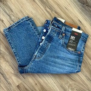 NWT Levi’s 501 28x28 Jive Ship wash